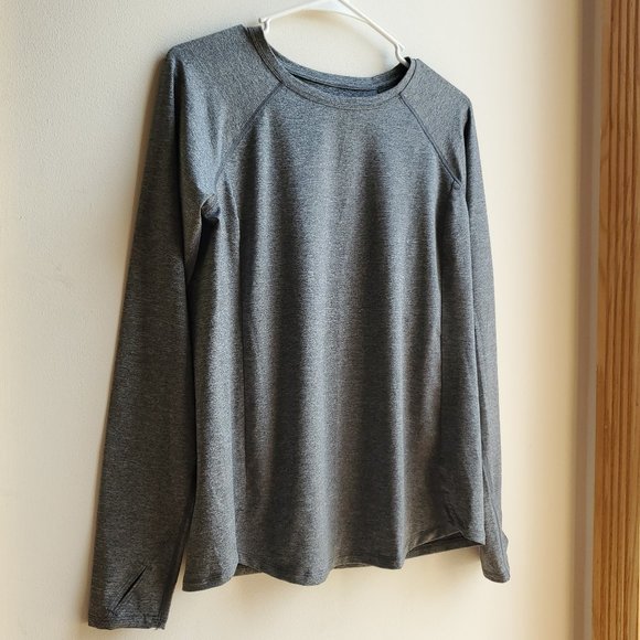 NWOT Tek Gear Gray Spandex Jersey Size Medium - Picture 1 of 16